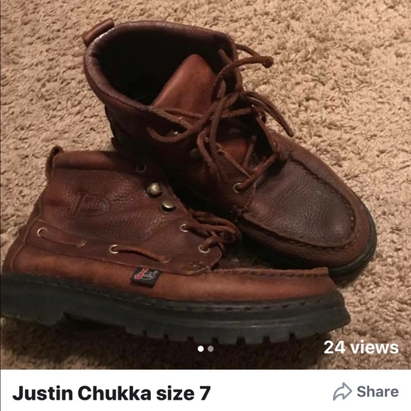 justin boots chukka